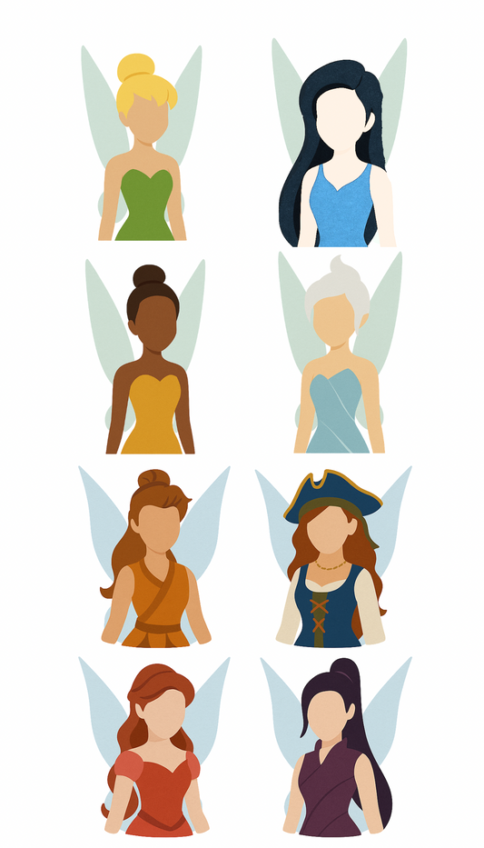 Pixie Hollow Fairies