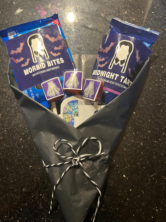 Midweek Munch Bunch - Wednesday Inspired Snack Bouquet