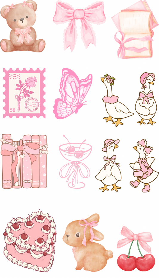 Coquette Stickers